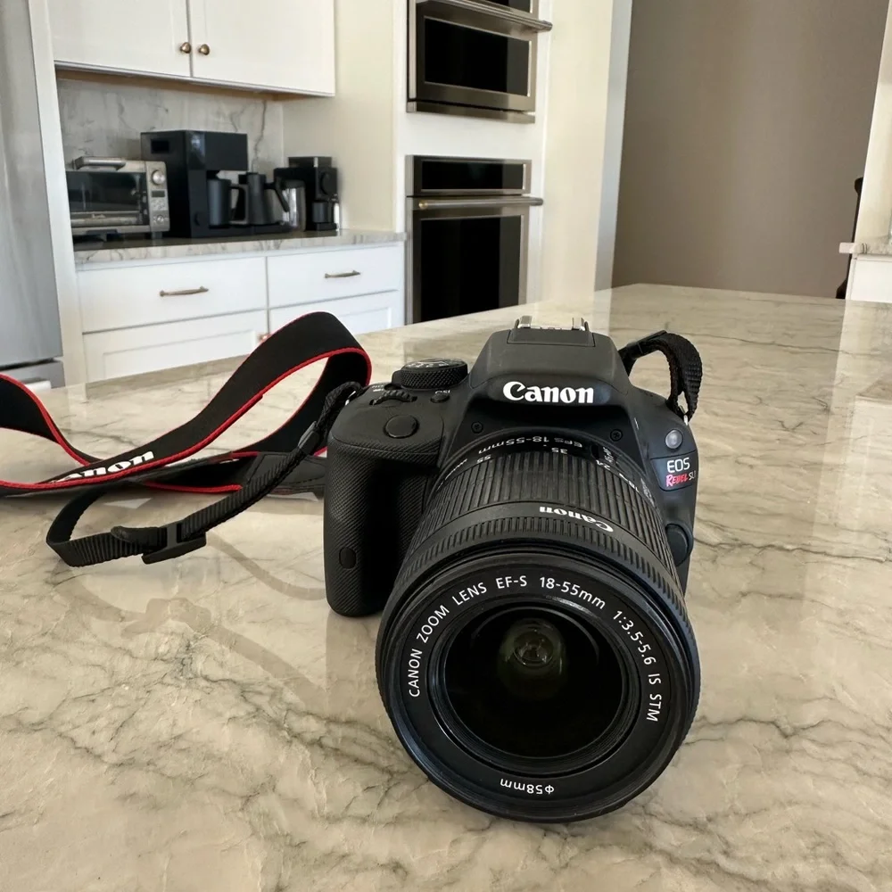 Canon Rebel SL1 with 18-55mm lens